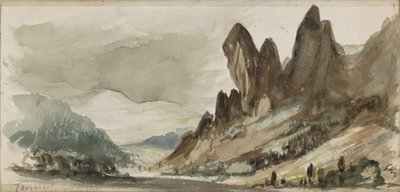 Paysage montagneux en Thuringe - Johannes Tavenraat