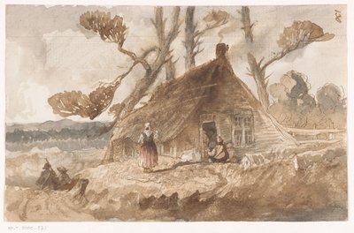 Ferme sur la lande - Johannes Tavenraat