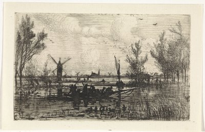 Paysage hollandais - Johannes Tavenraat