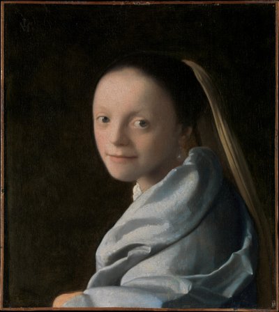 Studie einer jungen Frau - Johannes Vermeer