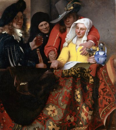 Die Kupplerin - Johannes Vermeer