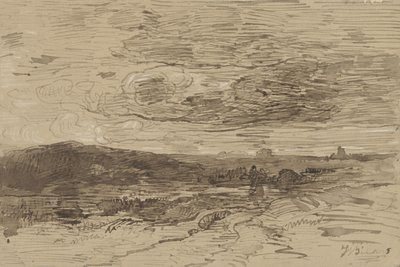 Bruyère en Drente - Johannes Warnardus Bilders