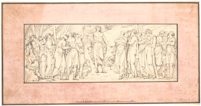 Le Sermon sur la montagne. Esquisse pour un relief disparu de l