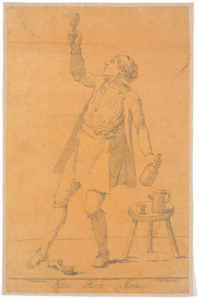 Portrait de Jens Juel? Kalke - Johannes Wiedewelt