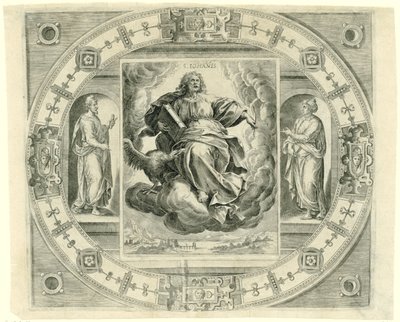 Évangéliste Jean - Johannes Wierix (rejected attribution)