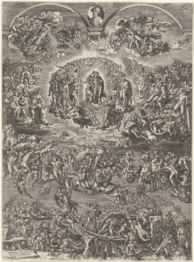 Jugement dernier - Johannes Wierix
