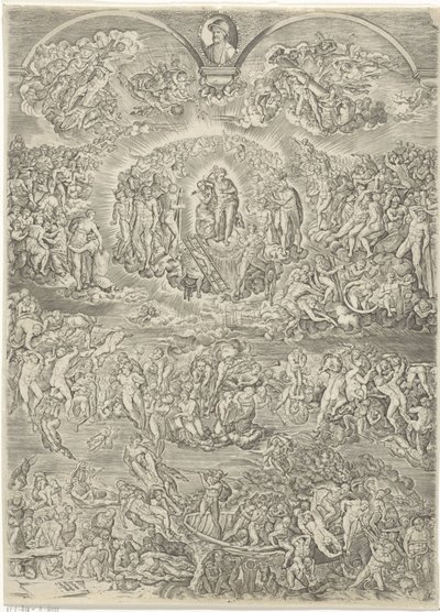 Le Jugement dernier - Johannes Wierix