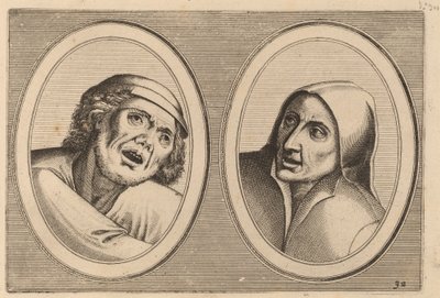"Harme Snap-op" et "Keursje-sonder-naed" - Johannes and Lucas van Doetechum after Pieter Bruegel the Elder