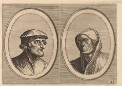 Voorsichtighe Krijn et Broentje Spaer-pots - Johannes and Lucas van Doetechum after Pieter Bruegel the Elder