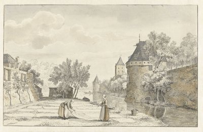 Vue de la tour Plompetoren à Utrecht - Johannes de Bosch