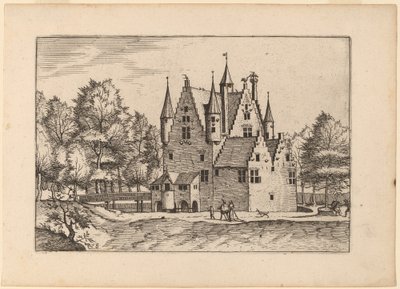 Château - Johannes van Doetechum, the Elder and Lucas
