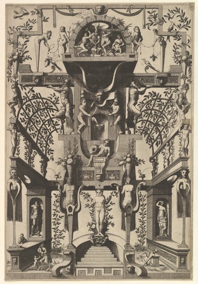Décoration grotesque moderne - Johannes van Doetecum I