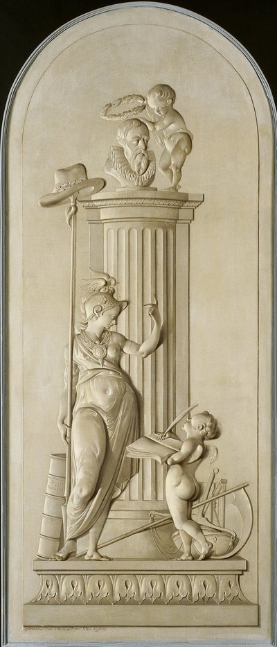 Allégorie de la liberté - Johannes van Dregt (signed by artist)
