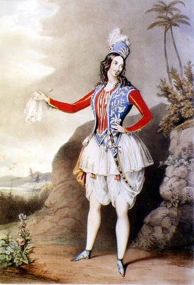 Louisa Fairbrother en Abdallah dans l