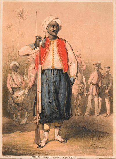 Soldat, 3e Régiment des Antilles - John (after) Brandard