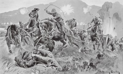 Sauver les canons à la Tugela - John (after) Charlton