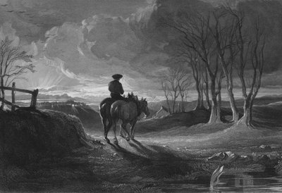 Illustration pour La Nuit du Cottar par Robert Burns, Vers II - John (after) Faed