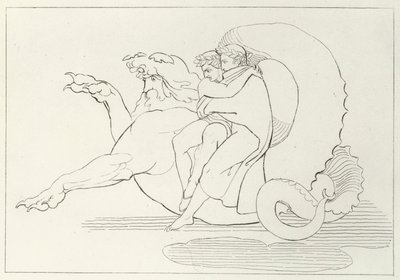 Gérion, Enfer, Chant 17 - John (after) Flaxman