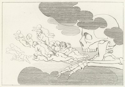 Limbo, Purgatoire, Chant 7 - John (after) Flaxman