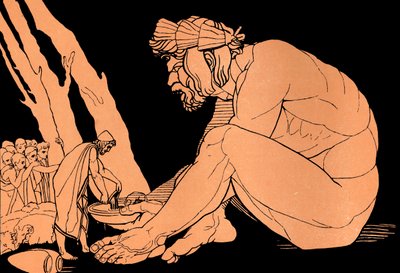 Ulysse donne du vin à Polyphème, L