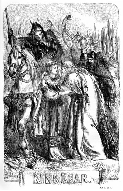 Le roi Lear - John (after) Gilbert