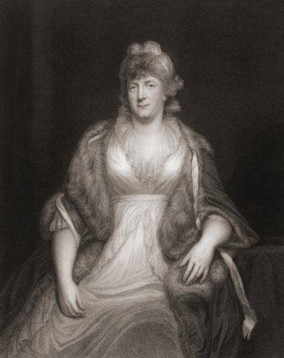 Princesse Wilhelmine de Prusse. Portrait - John (after) Hoppner