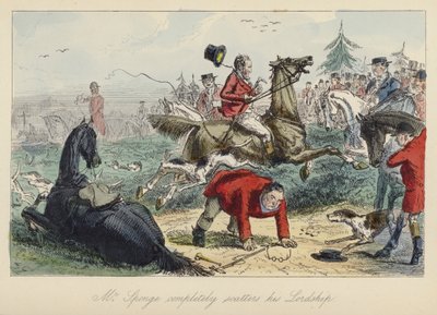 Illustration de John Leech pour Mr Sponge