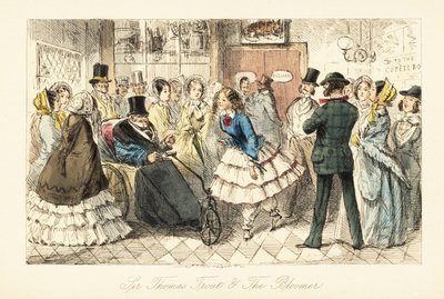 Vieux gentleman avec la goutte dans une chaise d