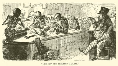 Le Juif et les tailleurs squelettes - John (after) Leech