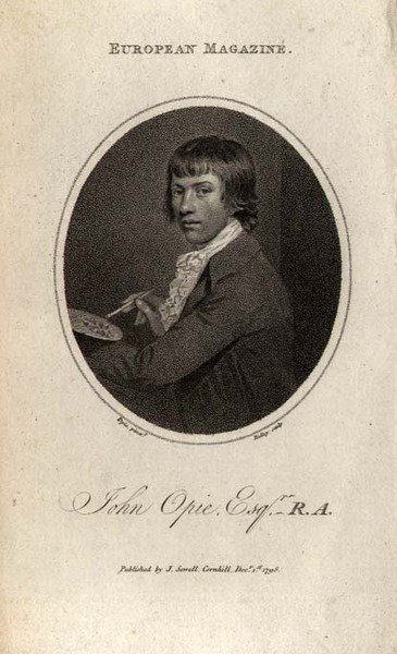Portrait de John Opie (1761-1807), gravé par Ridley - John (after) Opie
