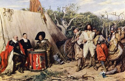 Un conseil de guerre improvisé - John (after) Pettie