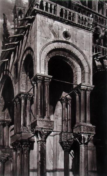 Portique sud de Saint-Marc, tiré de 