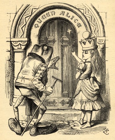 Alice et la Grenouille, illustration de 