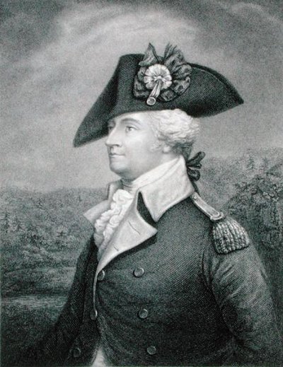 Brigadier général Anthony Wayne (1745-96) gravé par John Francis Eugene Prud