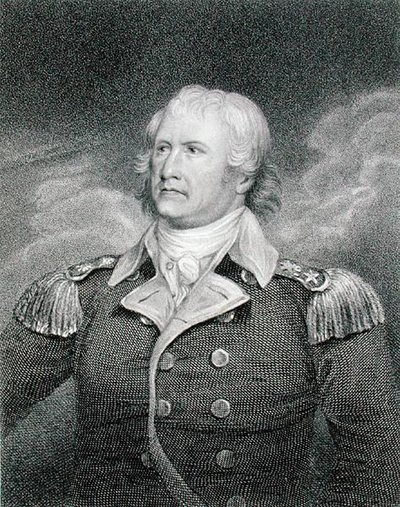 Major Général William Moultrie (1730-1805) gravé par Edward Scriven (1775-1841) - John (after) Trumbull