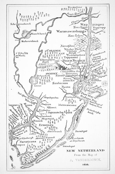Amérique coloniale : la colonie néerlandaise de New Netherland - John (after) Vanderbank