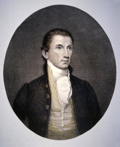 James Monroe (1758-1831) gravé par Asher Brown Durand (1796-1886) - John (after) Vanderlyn