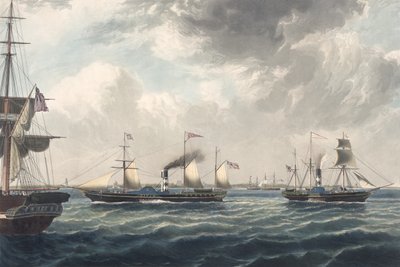 Les navires à vapeur 
