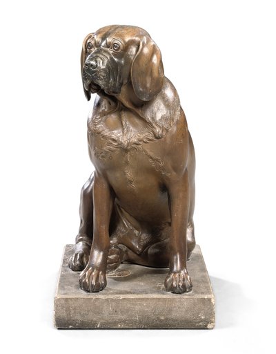 Un modèle de chien George III, c.1760 - John (attr. to) Cheere