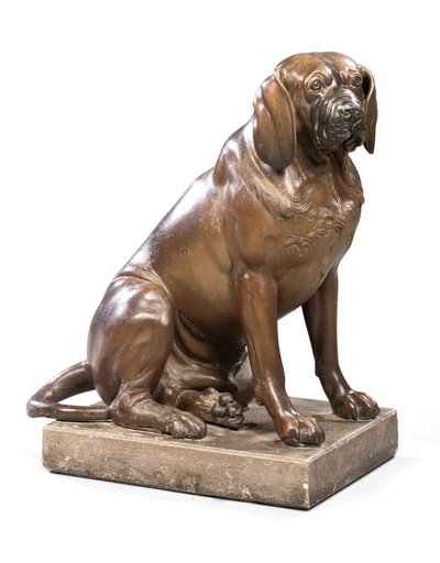 Un modèle de chien George III, c.1760 - John (attr. to) Cheere