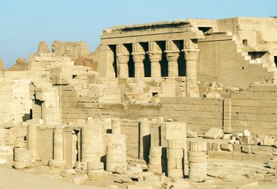 Égypte, Dandarah (Dendera), Temple de Hathor - Walter Charles Mills