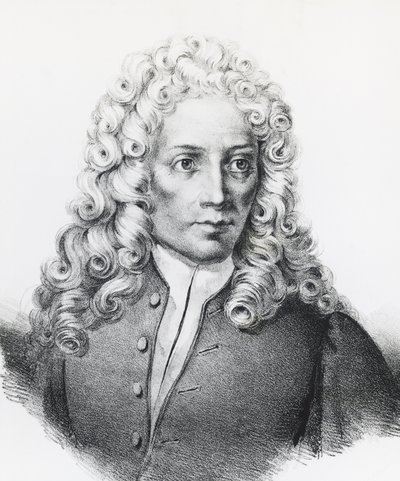 Portrait de Francesco Torti (1658-1741), anatomiste et médecin italien - Walter Charles Mills