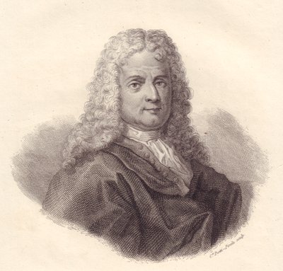 Portrait du mathématicien italien Jacopo Riccati (1676-1754), gravure sur cuivre par Caterina Piotti-Pirola - Walter Charles Mills