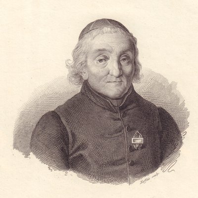 Portrait du théologien italien Pietro Tamburini (1737-1827), gravure sur cuivre par Maffeis - Walter Charles Mills