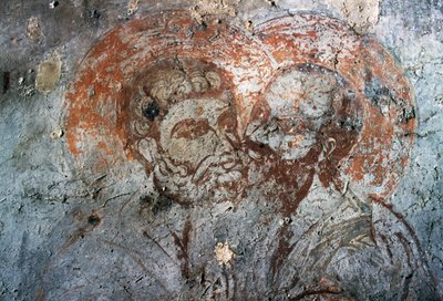 Saints Pierre et Paul, fresque dans l