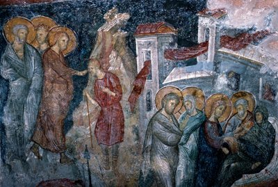 Scènes de la vie de Jésus, fresque dans l