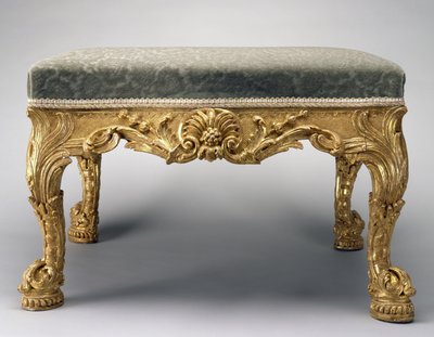 Tabouret pour la salle des palmiers, Spencer House, Londres - John (attr.to) Vardy