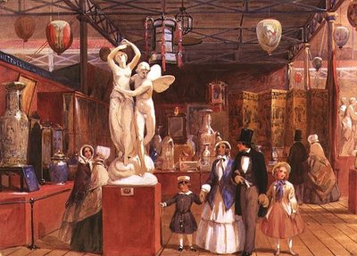 Partie de la cour chinoise, la Grande Exposition - John Absolon