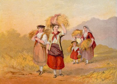 Le retour de la glaneuse - John Absolon