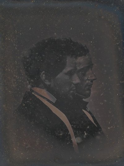 Autoportrait avec le frère de l